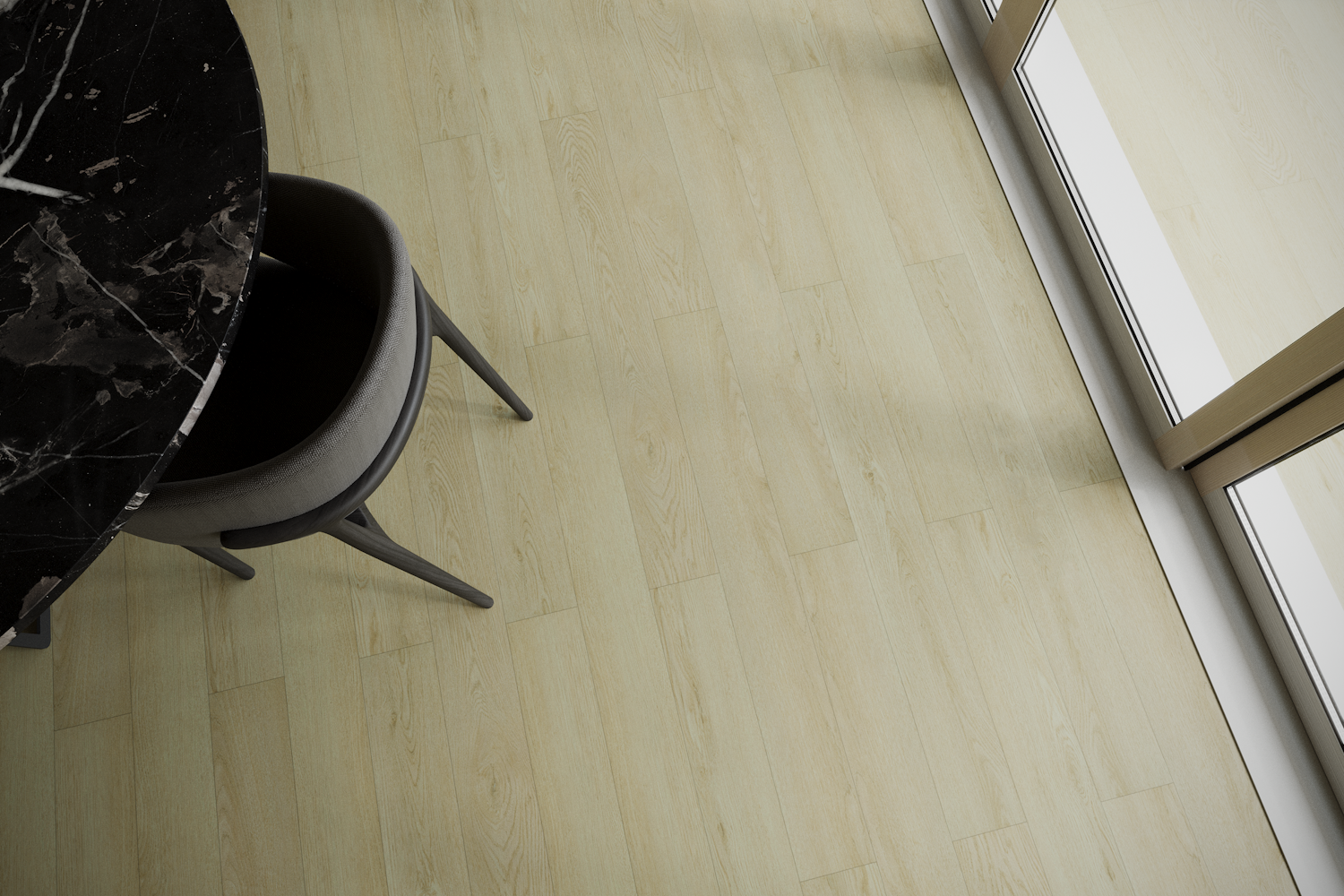 Кварцвиниловый SPC ламинат Art East Art Stone Narrow Дуб Эльзас 143-ASL 1220×152×5 фото в интерьере